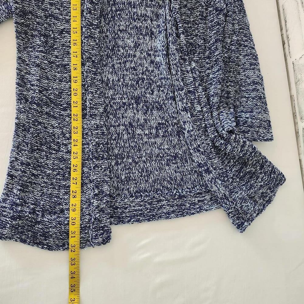 Pensato Women Open Front Cardigan Italian Size M Blue Casual Size M - Picture 6 of 8